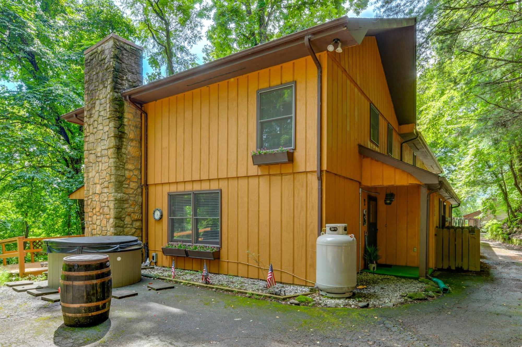 Maggie Valley Townhome In Smoky Mountain Foothills Exterior foto