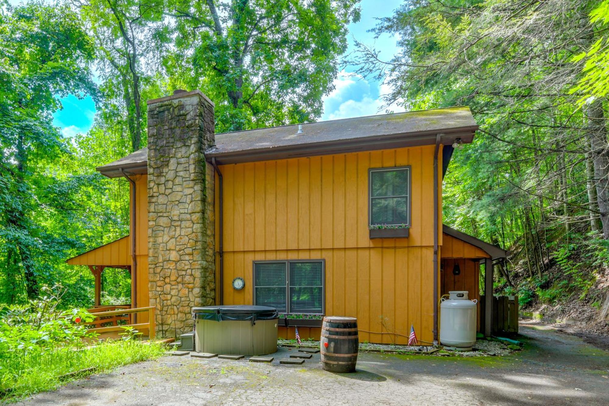 Maggie Valley Townhome In Smoky Mountain Foothills Exterior foto