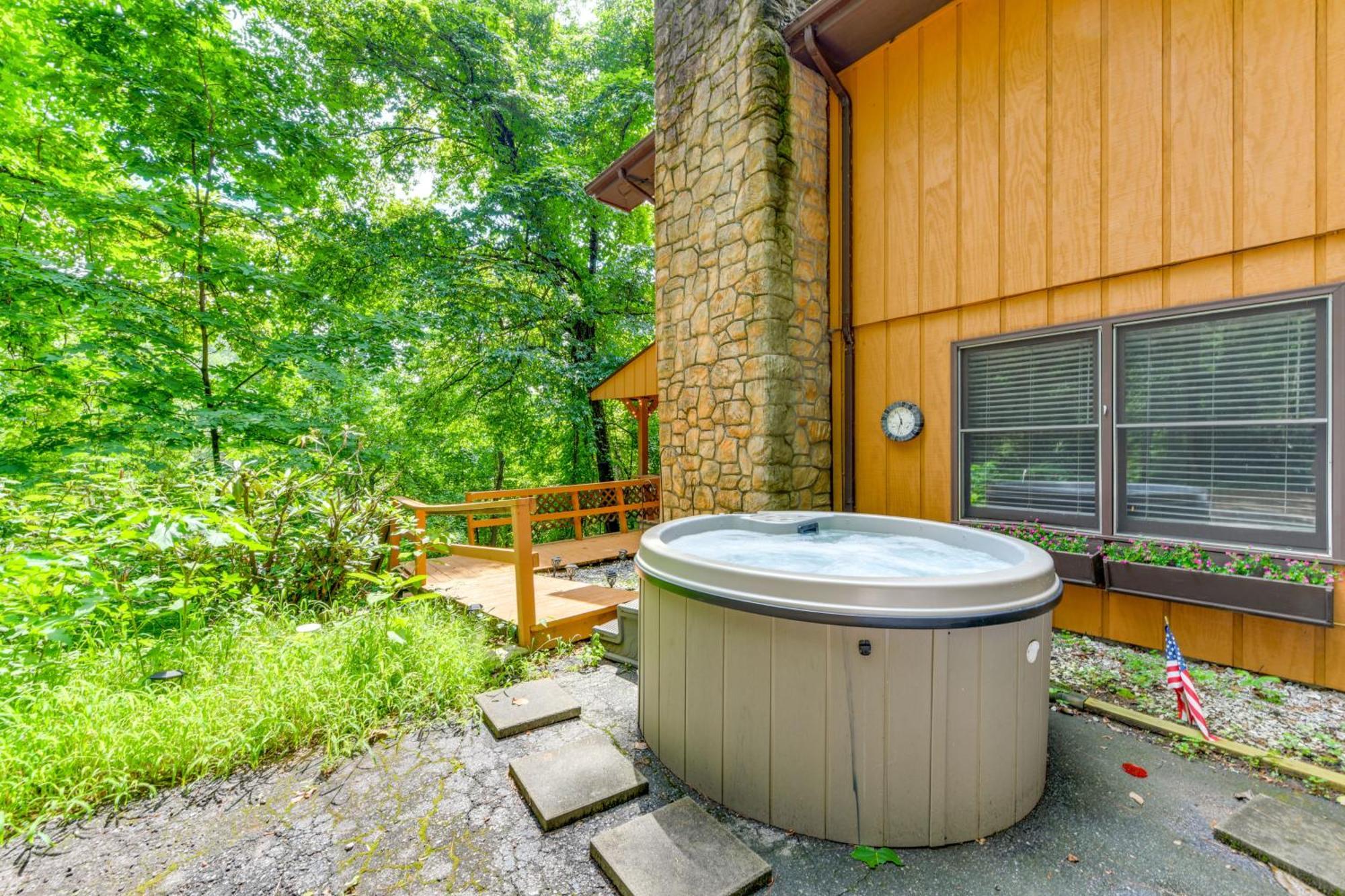 Maggie Valley Townhome In Smoky Mountain Foothills Exterior foto